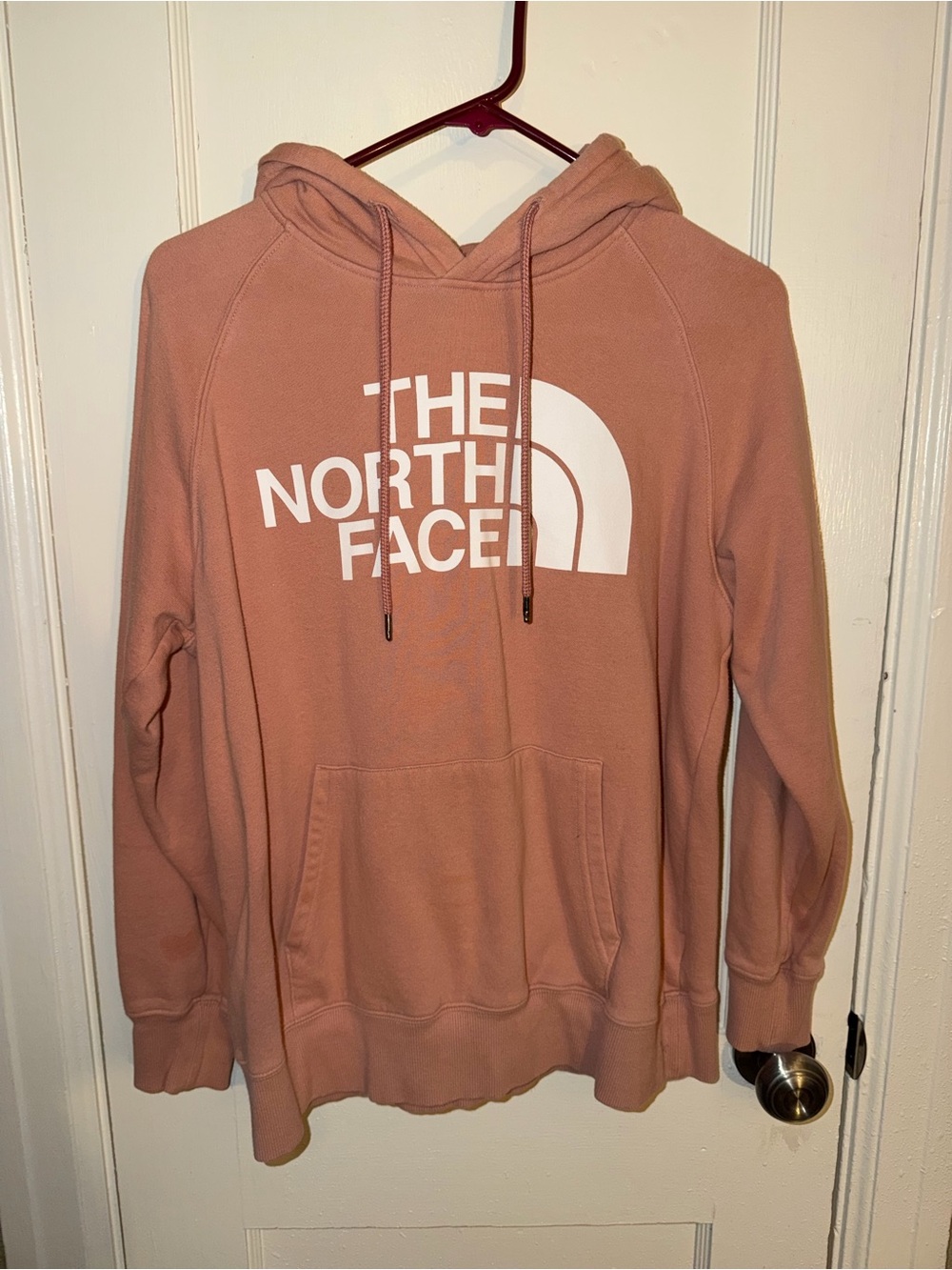 The North Face Women’s Dusty Rose Logo Hoodie. Like new condition. Size M
